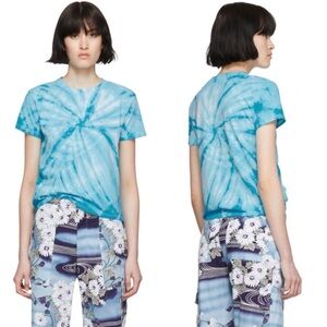 COLLINA STRADA Tie Dye "Call Mom" T-Shirt